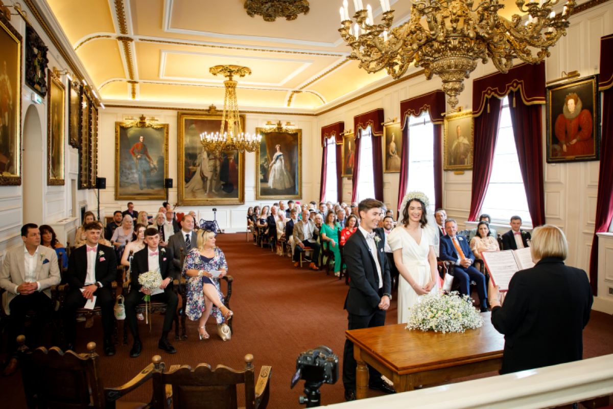 Windsor Guildhall: Wedding ceremony (Abi Moore)